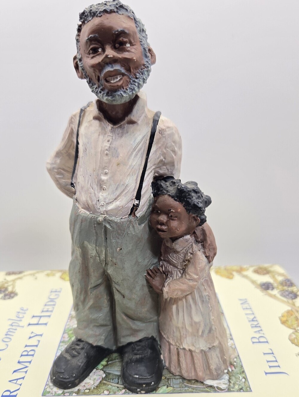 TNT Resin Piece Unsigned Grandpa Ans Girl Americana